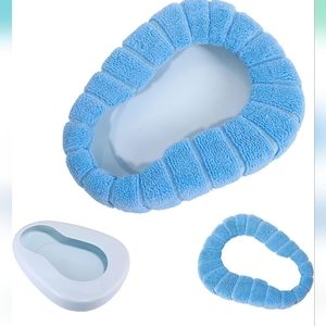 Metal Bed Pan with Thick Cover.